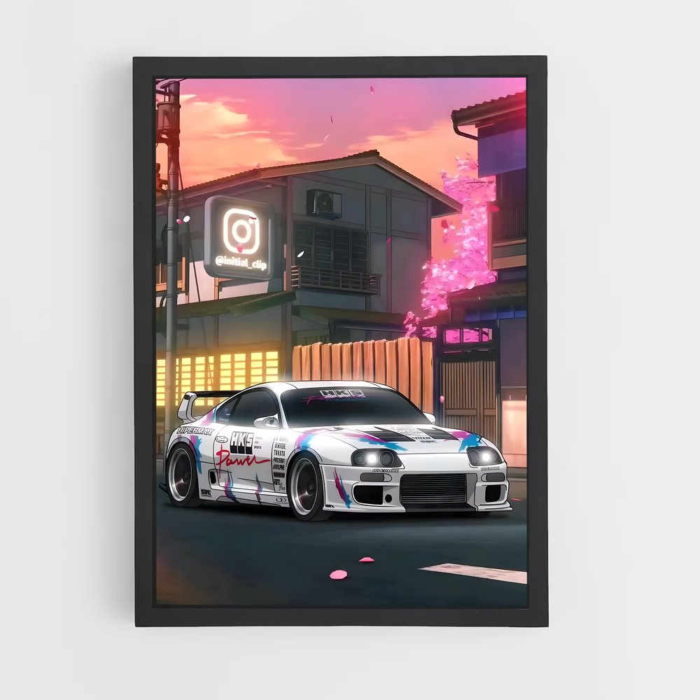 Poster magnifique Supra mk – affiche Toyota (vue 2)